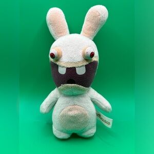 Raving Rabbids 8” Plush Screaming Rabbit Collectors Video Games Anime Cartoons